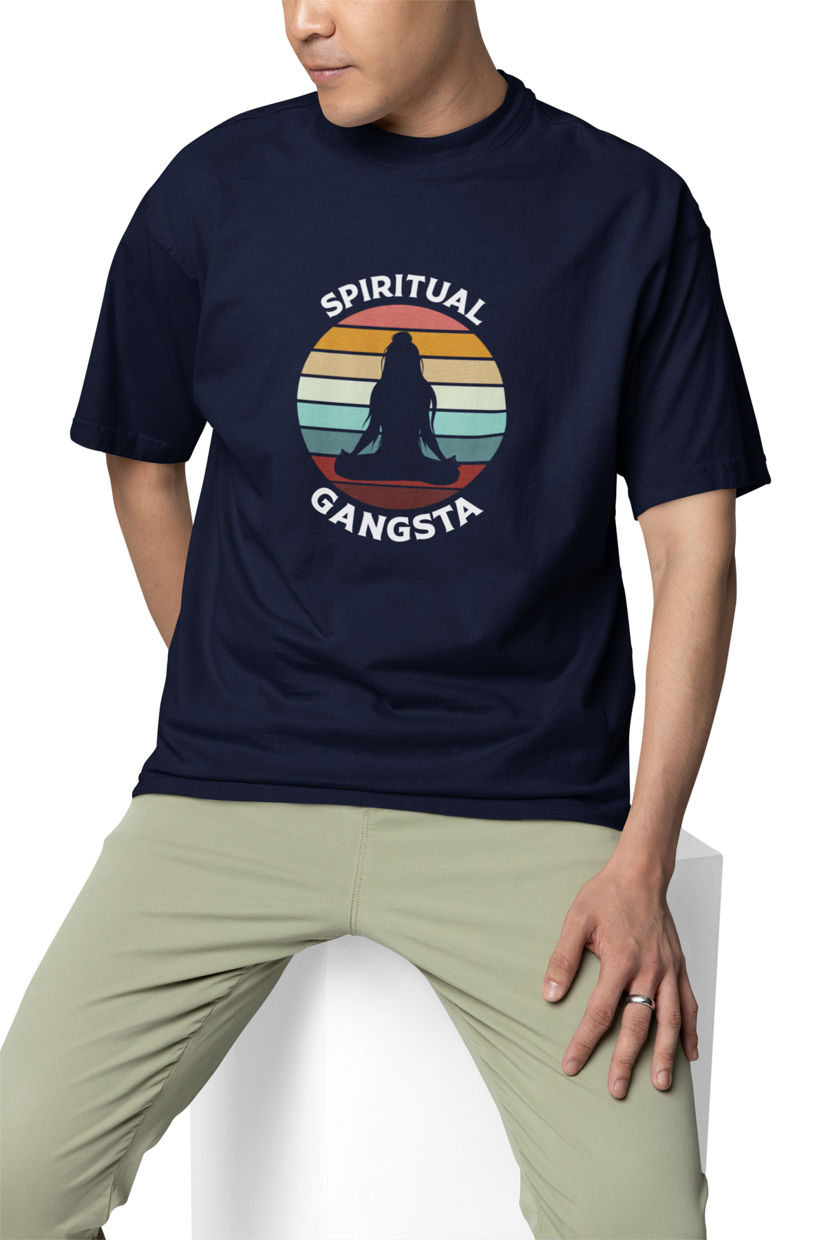 Spiritual Gangsta Unisex Oversized T-Shirt
