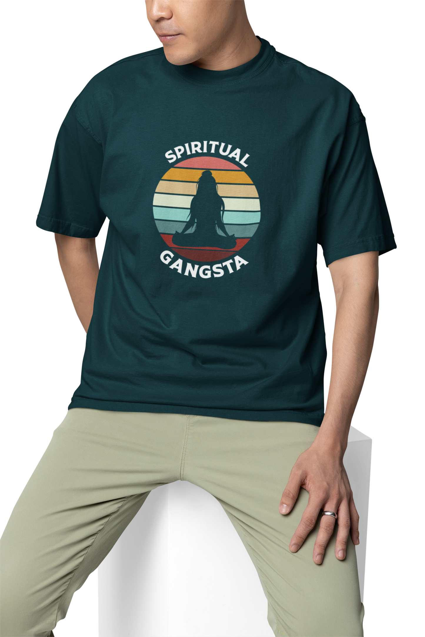 Spiritual Gangsta Unisex Oversized T-Shirt
