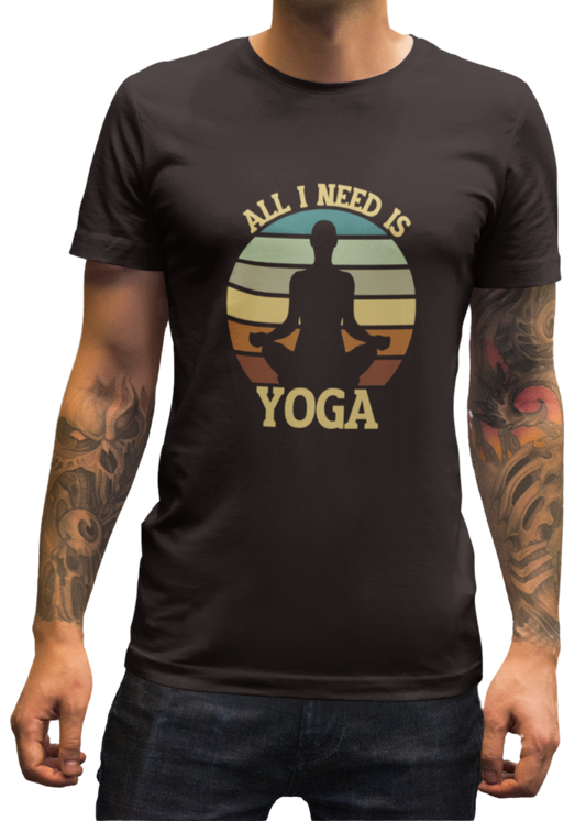 All I Need Is Yoga Men Classic T-Shirt