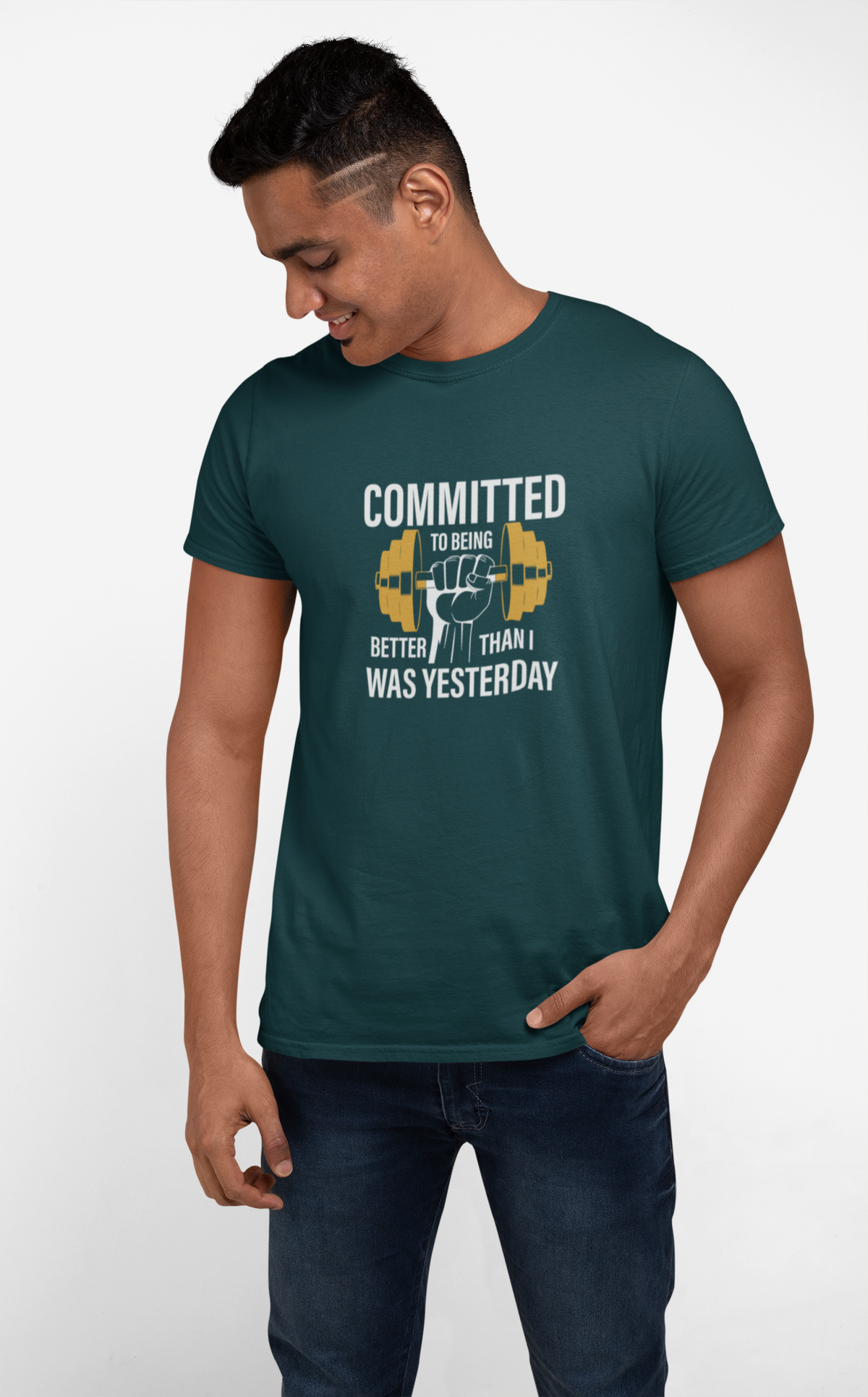 Committed To Being Better Men Classic Crew T-Shirt