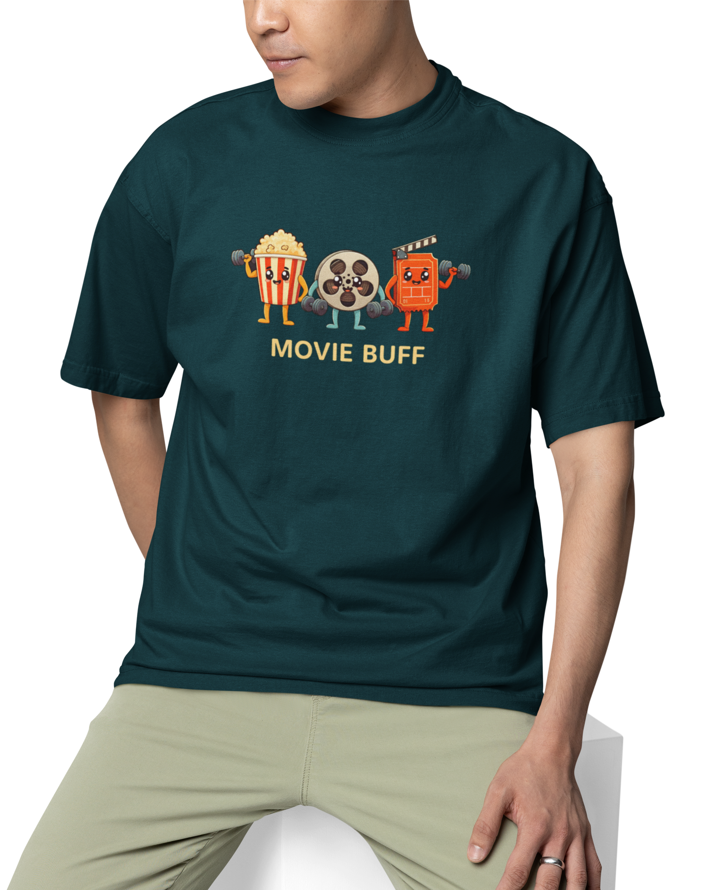Movie Buff Unisex Oversized T-Shirt