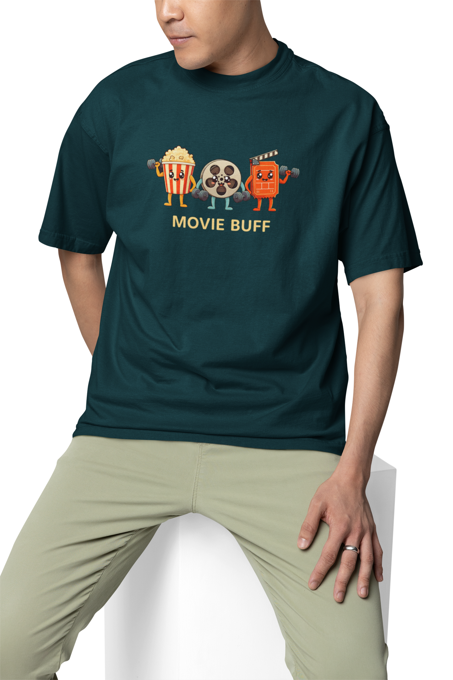 Movie Buff Unisex Oversized T-Shirt