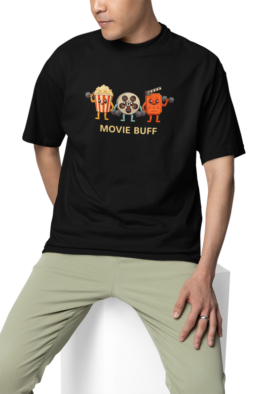 Movie Buff Unisex Oversized T-Shirt
