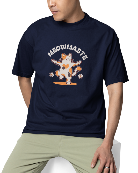 Meowmaste Unisex Oversized T-Shirt