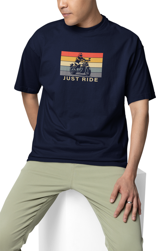 Just Ride Unisex Oversized T-Shirt