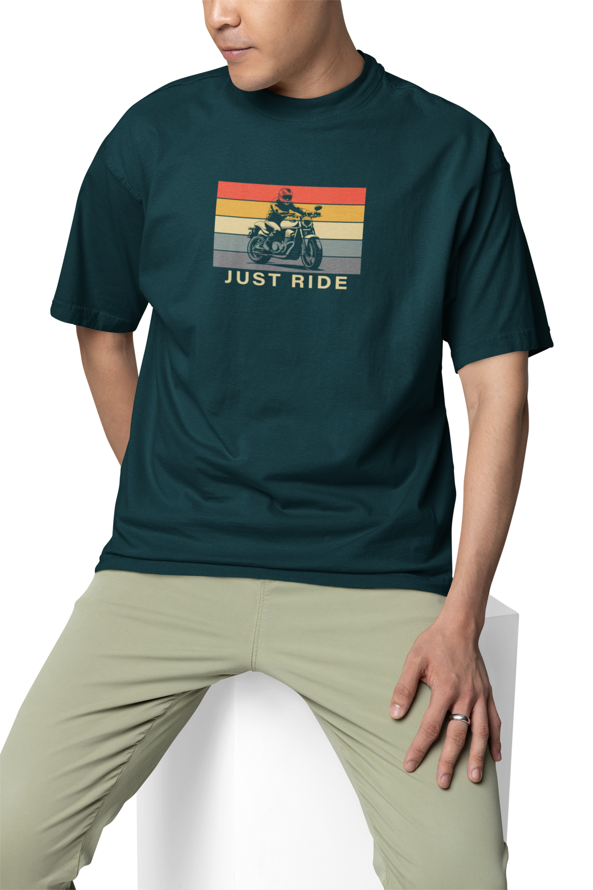 Just Ride Unisex Oversized T-Shirt