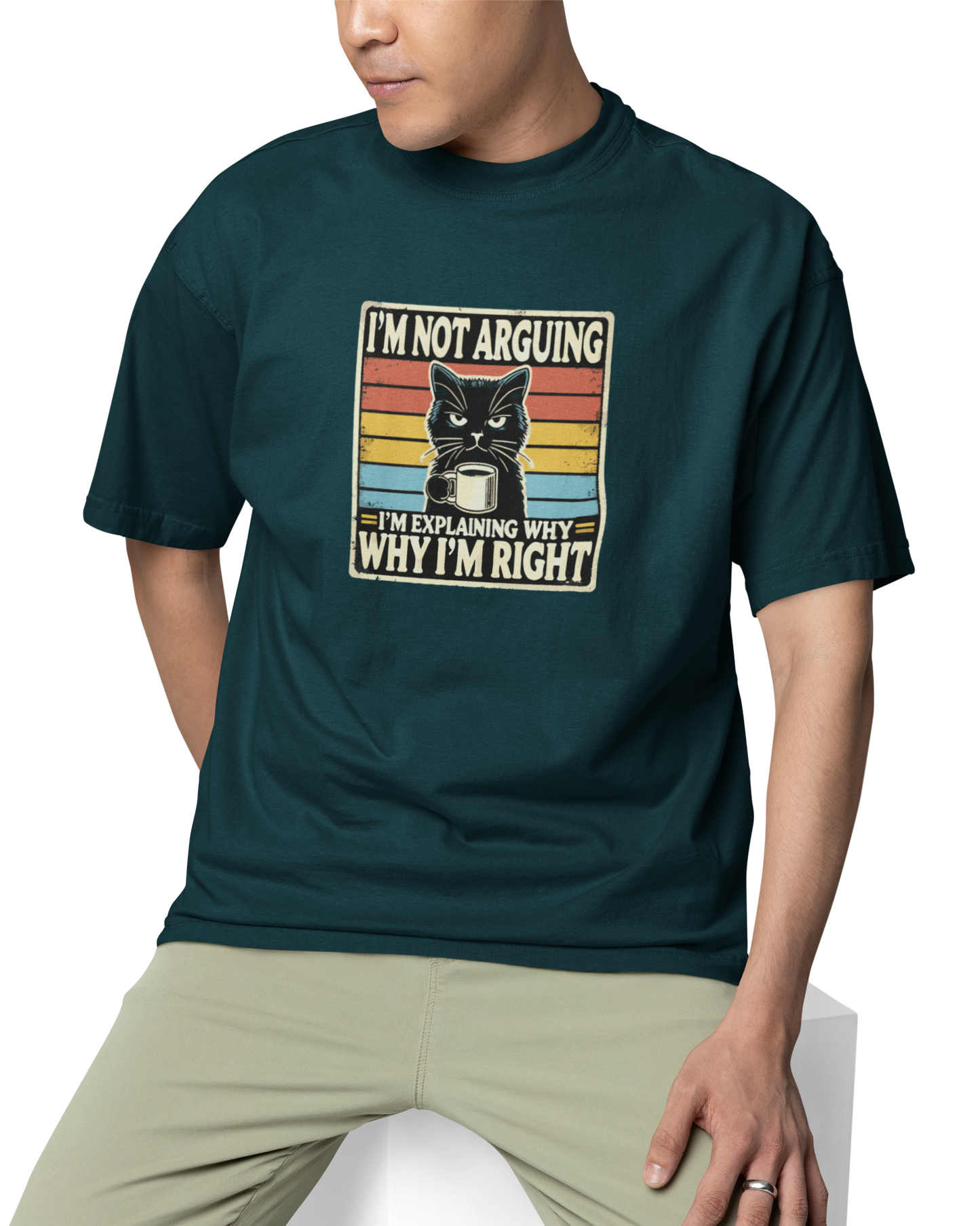 Im Not Arguing Unisex Oversized T-Shirt