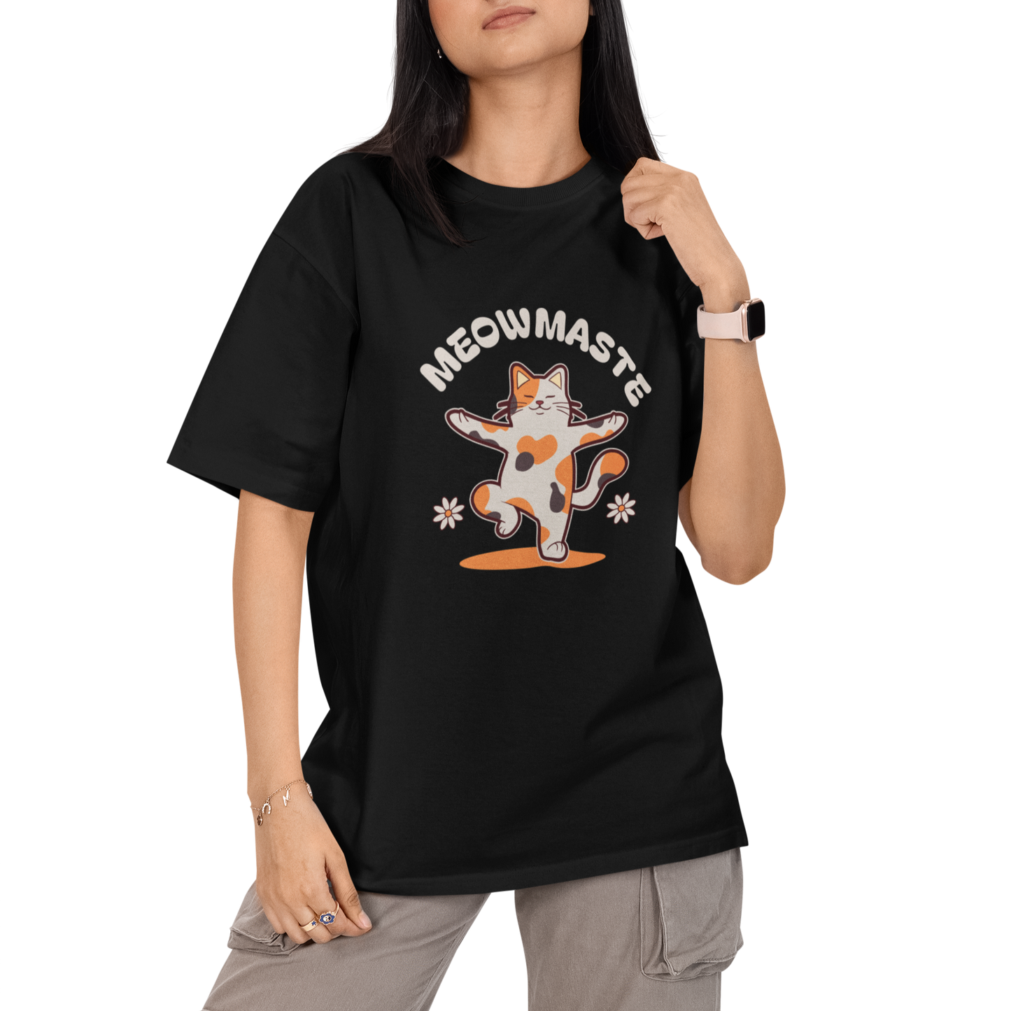 Meowmaste Unisex Oversized T-Shirt