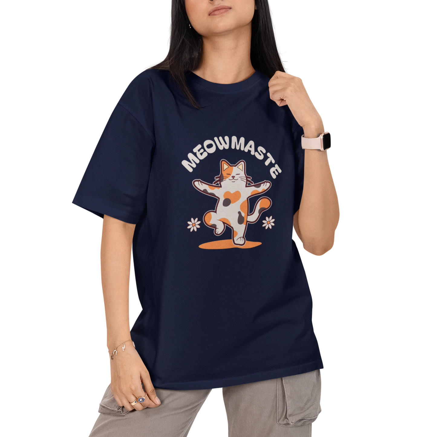 Meowmaste Unisex Oversized T-Shirt
