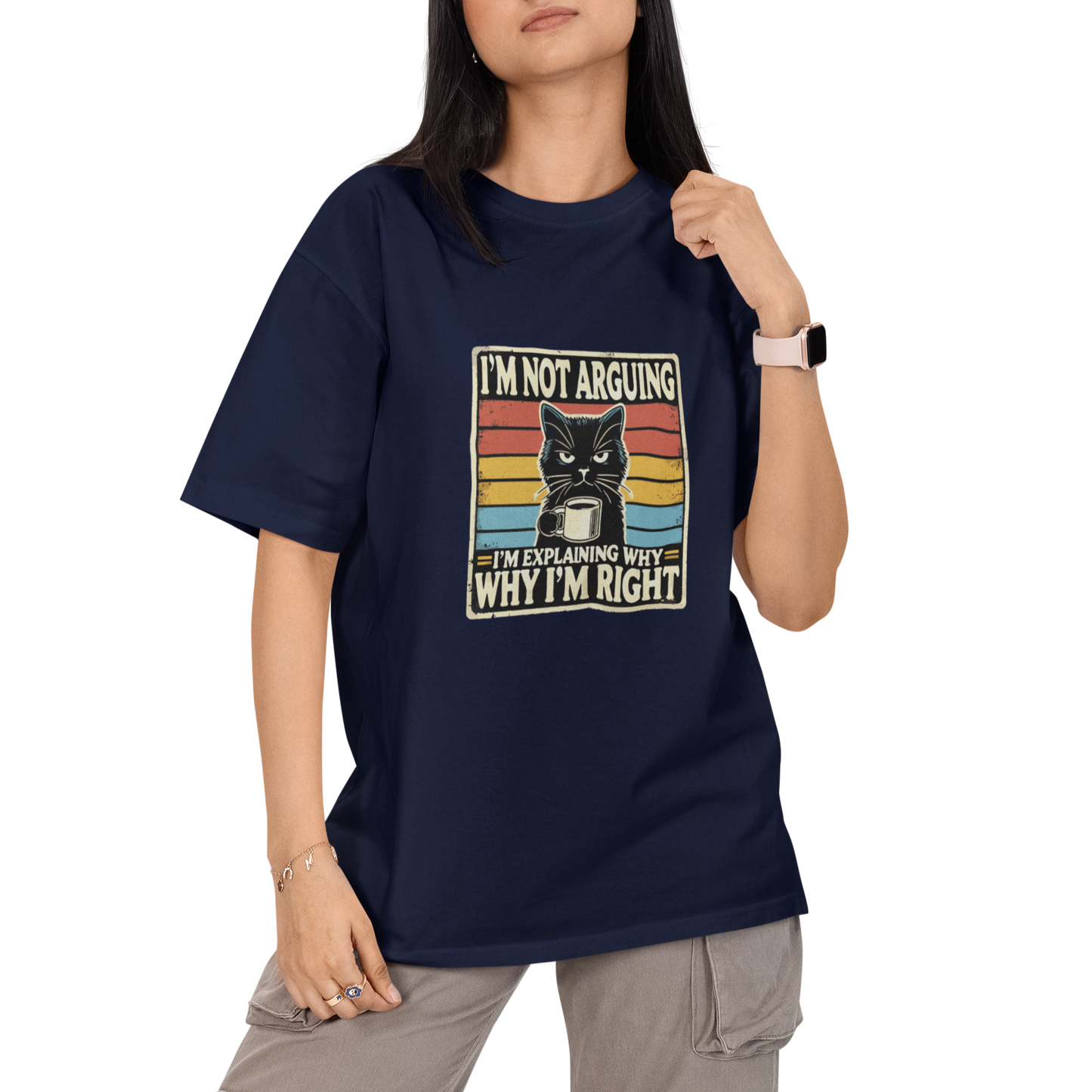 Im Not Arguing Unisex Oversized T-Shirt