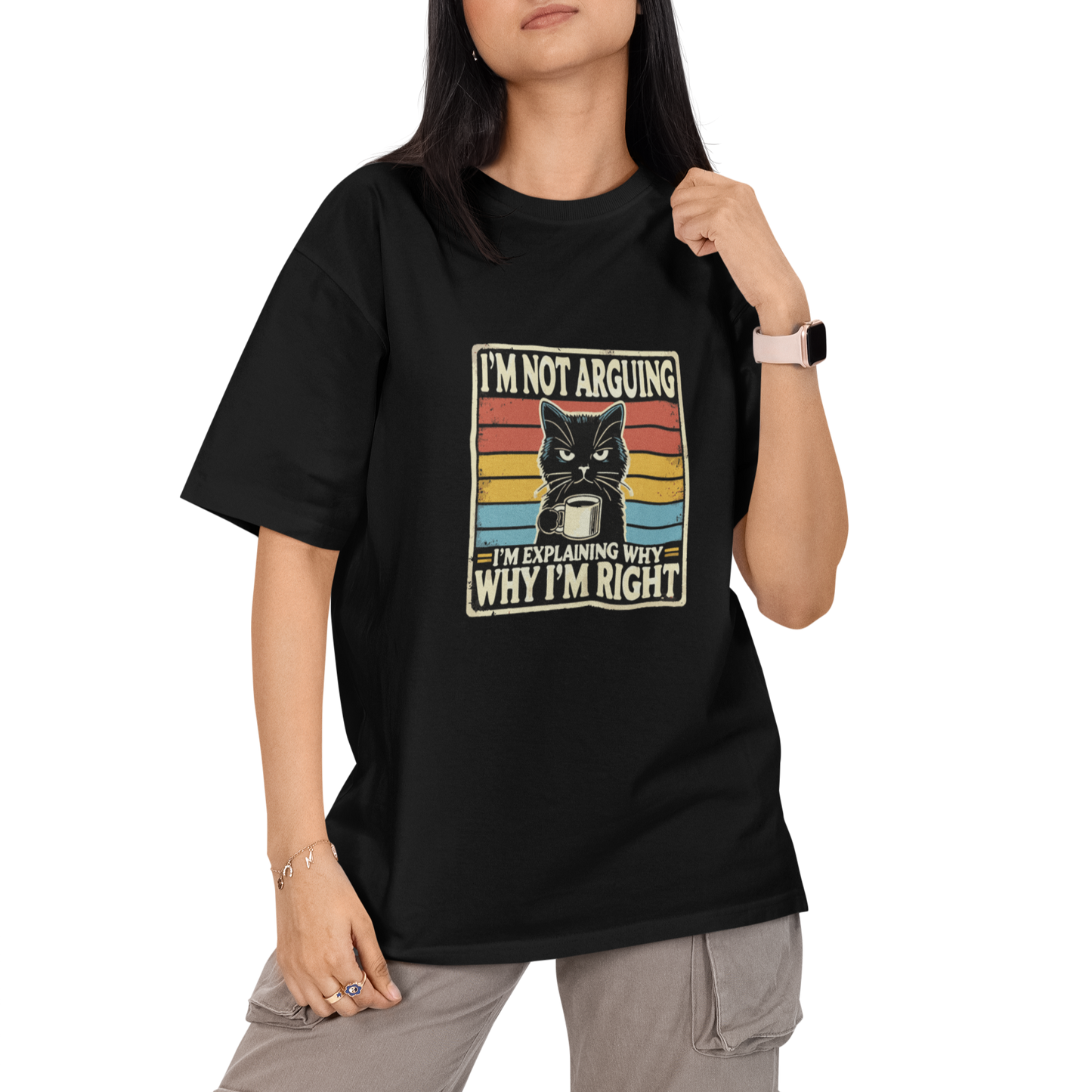 Im Not Arguing Unisex Oversized T-Shirt