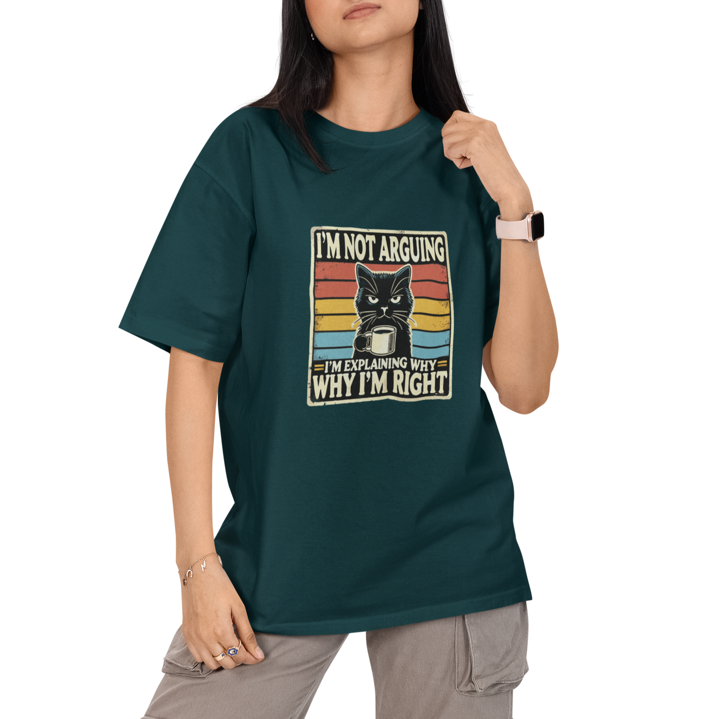 Im Not Arguing Unisex Oversized T-Shirt