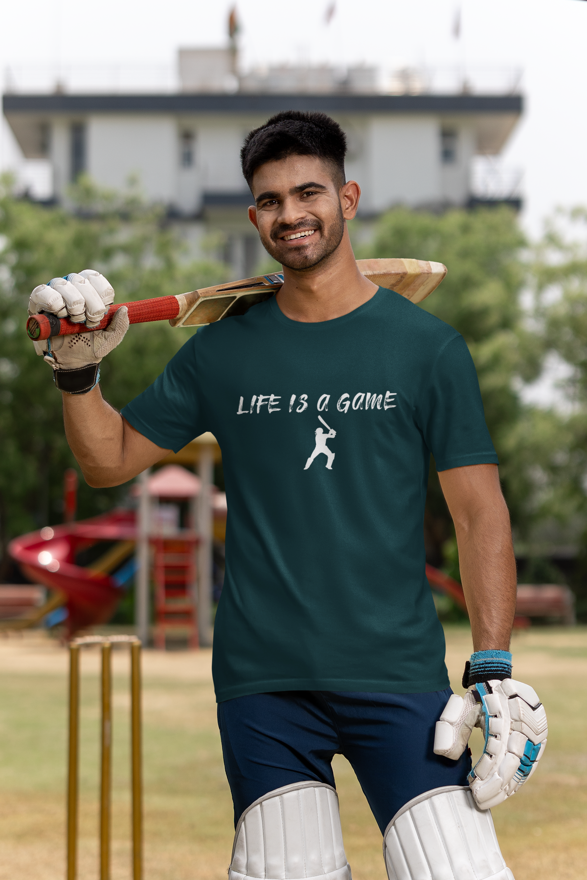 Life Is A Game Men Classic Crew T-Shirt