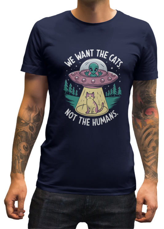 Cats And Humans Men Classic T-Shirt