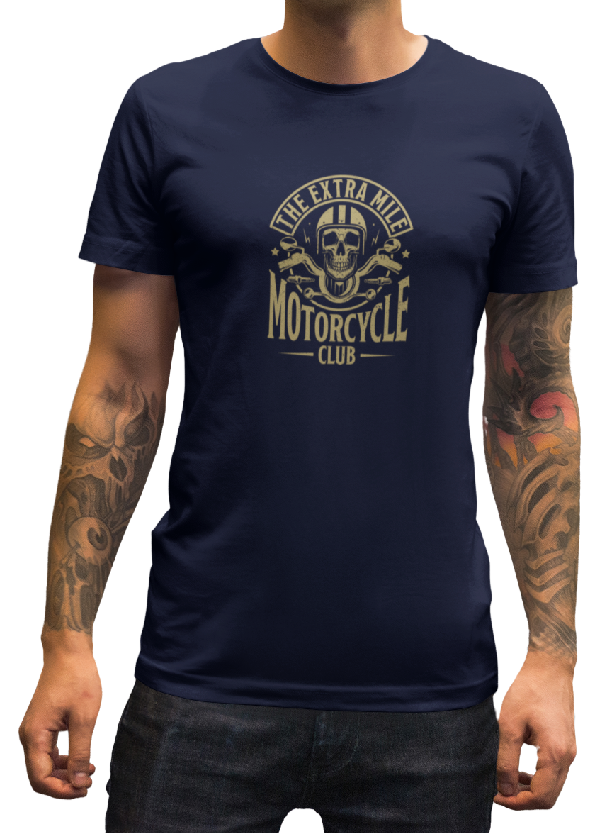 The Extra Mile Motorcycle Club Men Classic T-Shirt