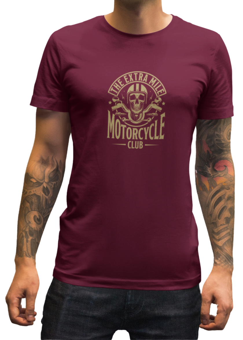 The Extra Mile Motorcycle Club Men Classic T-Shirt