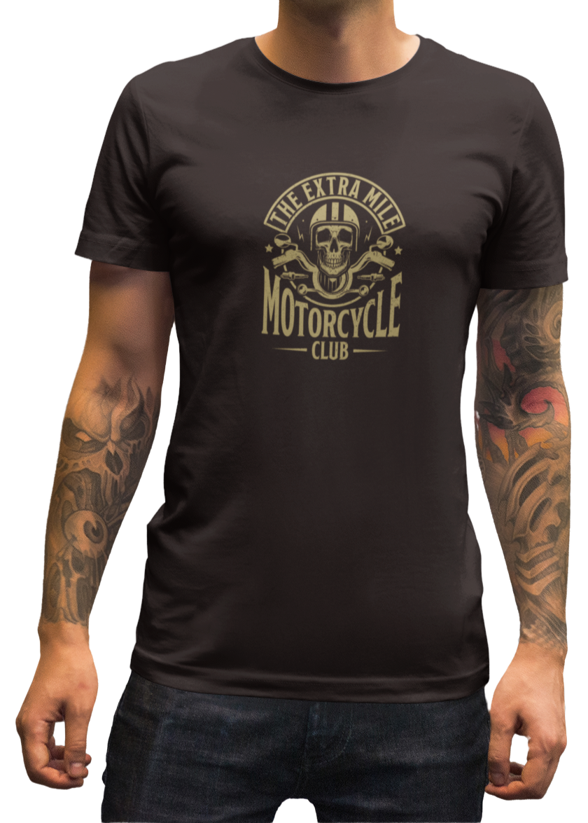 The Extra Mile Motorcycle Club Men Classic T-Shirt
