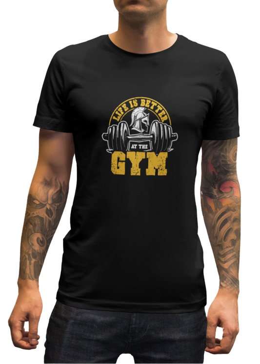 Life Is Better At Gym Men Classic T-Shirt