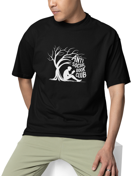 Anti Social Book Club Unisex Oversized T-Shirt