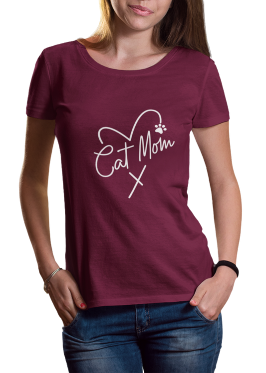 Cat Mom Women Classic T-Shirt