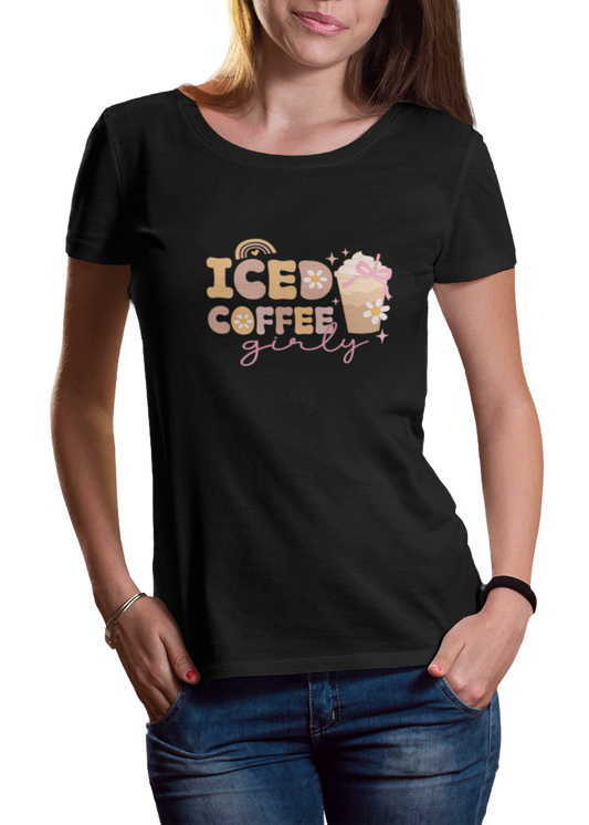 Iced Coffee Girly Women Classic T-Shirt