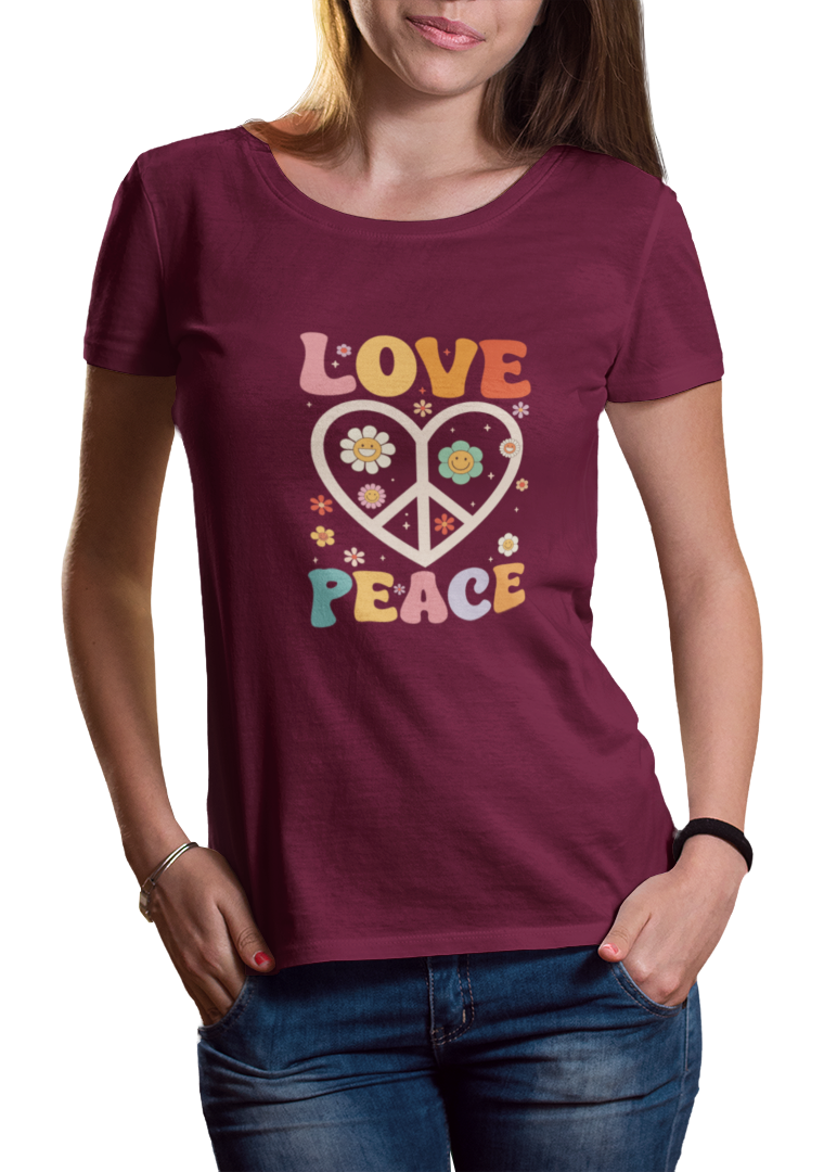 Love Peace Women Classic T-Shirt