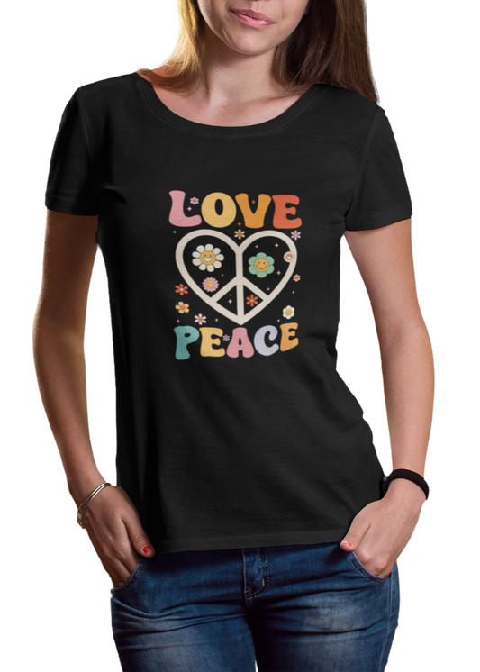 Love Peace Women Classic T-Shirt