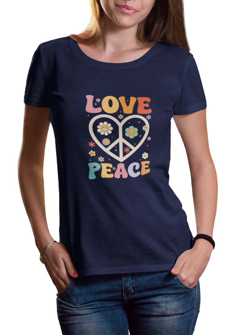 Love Peace Women Classic T-Shirt