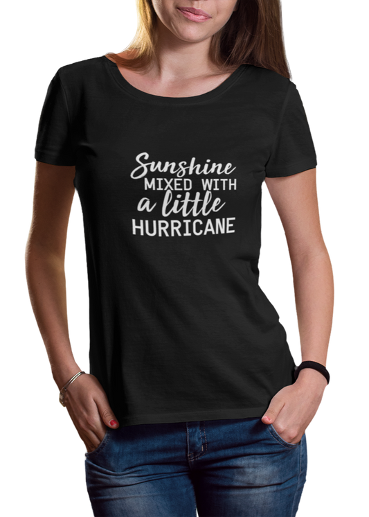 Sunshine With A Little Hurricane Women Classic T-Shirt