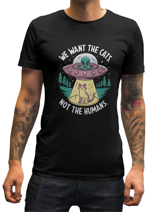 Cats And Humans Men Classic T-Shirt