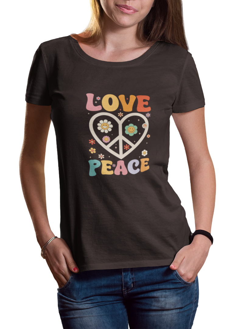 Love Peace Women Classic T-Shirt