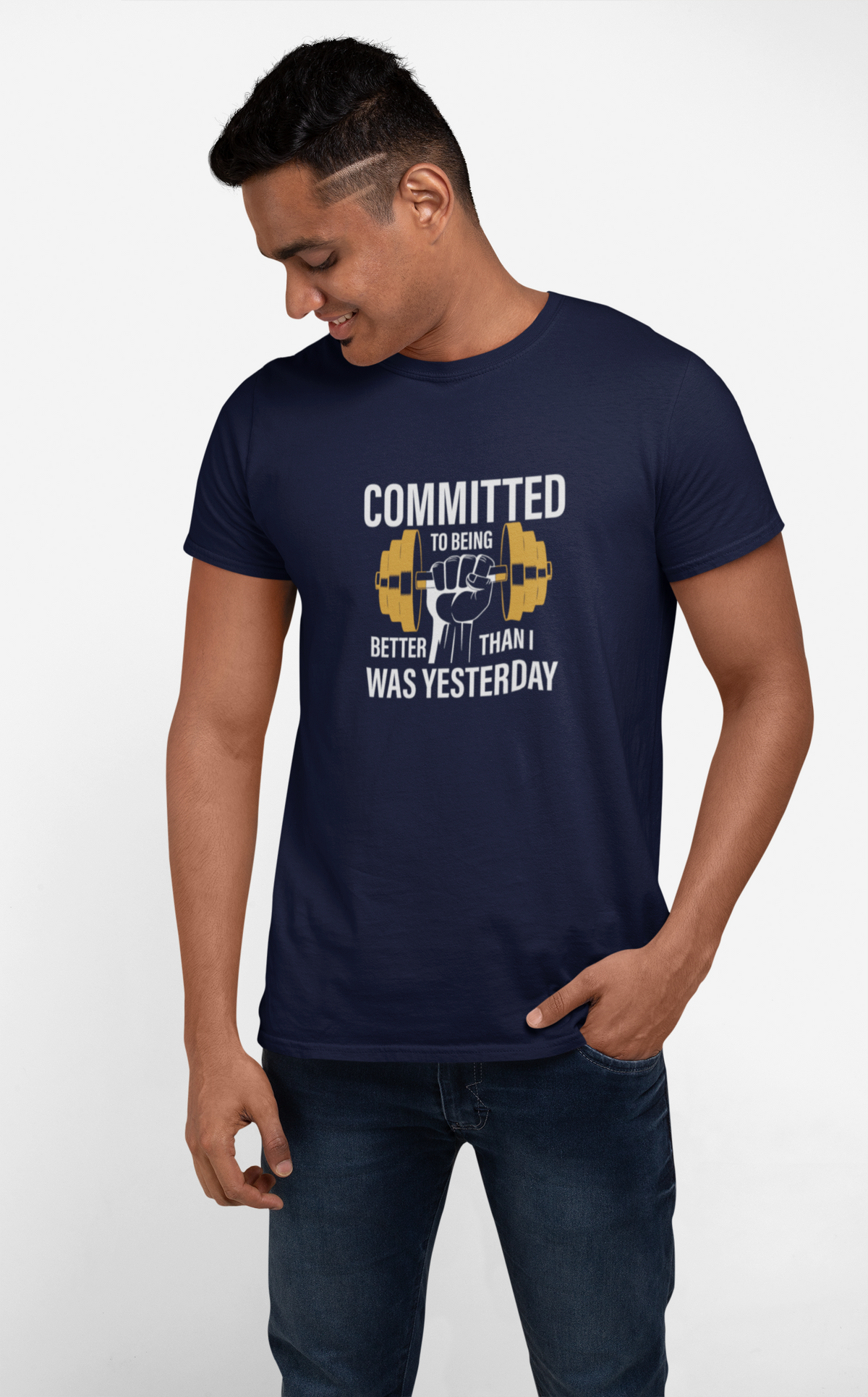 Committed To Being Better Men Classic Crew T-Shirt