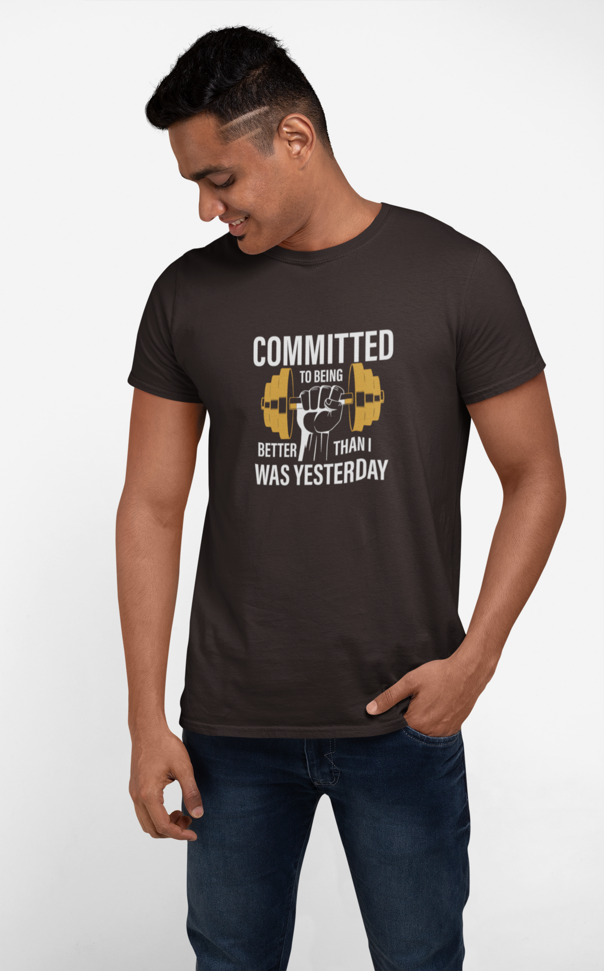 Committed To Being Better Men Classic Crew T-Shirt