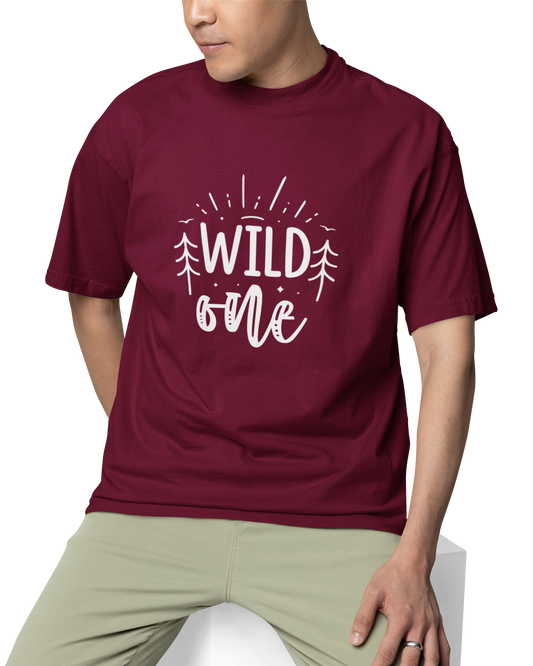 Wild One Unisex Oversized T-Shirt