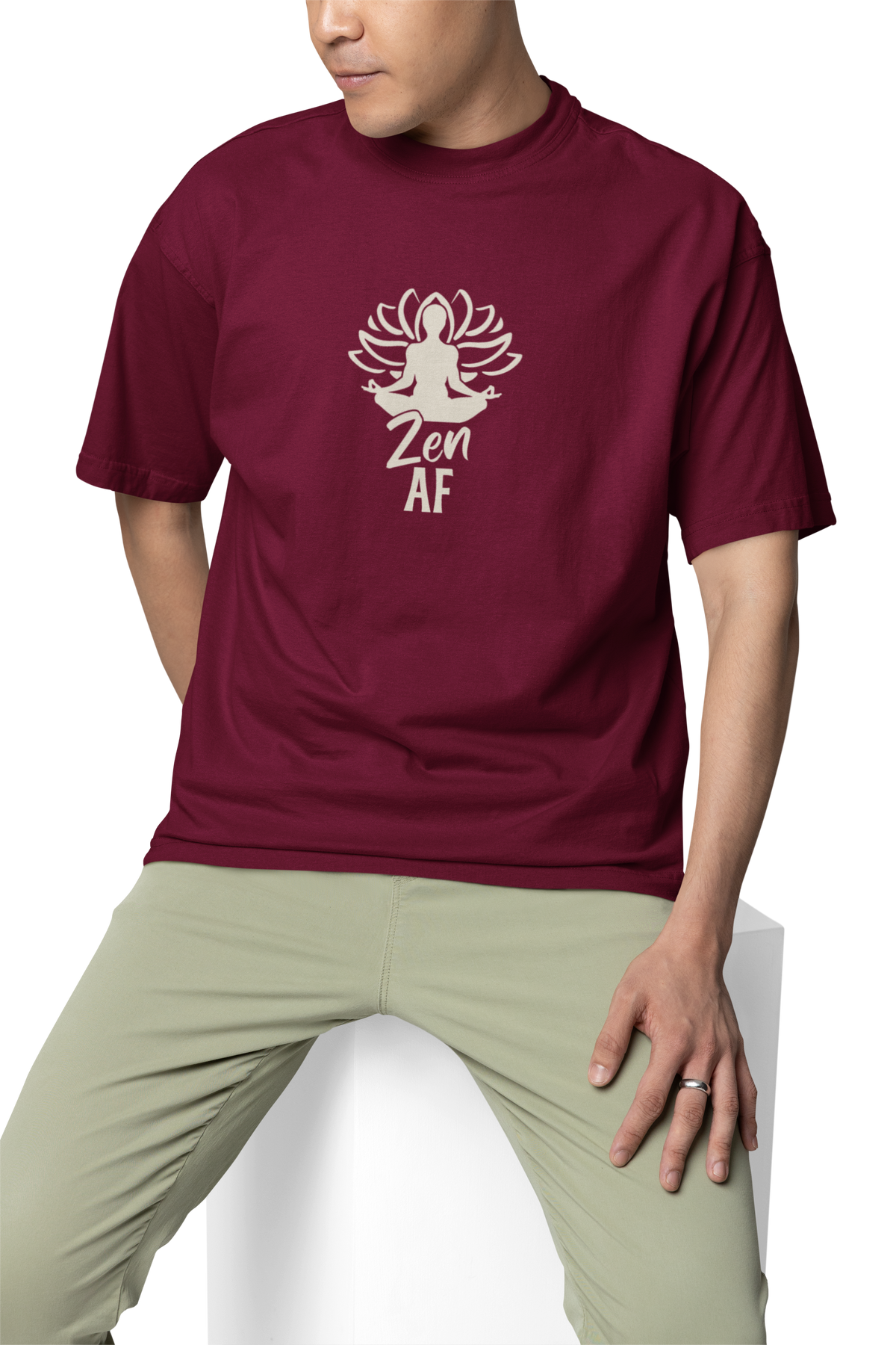 Zen AF Unisex Oversized T-Shirt