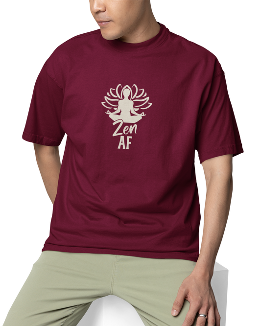 Zen AF Unisex Oversized T-Shirt