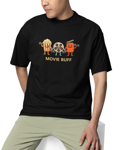 Movie Buff Unisex Oversized T-Shirt