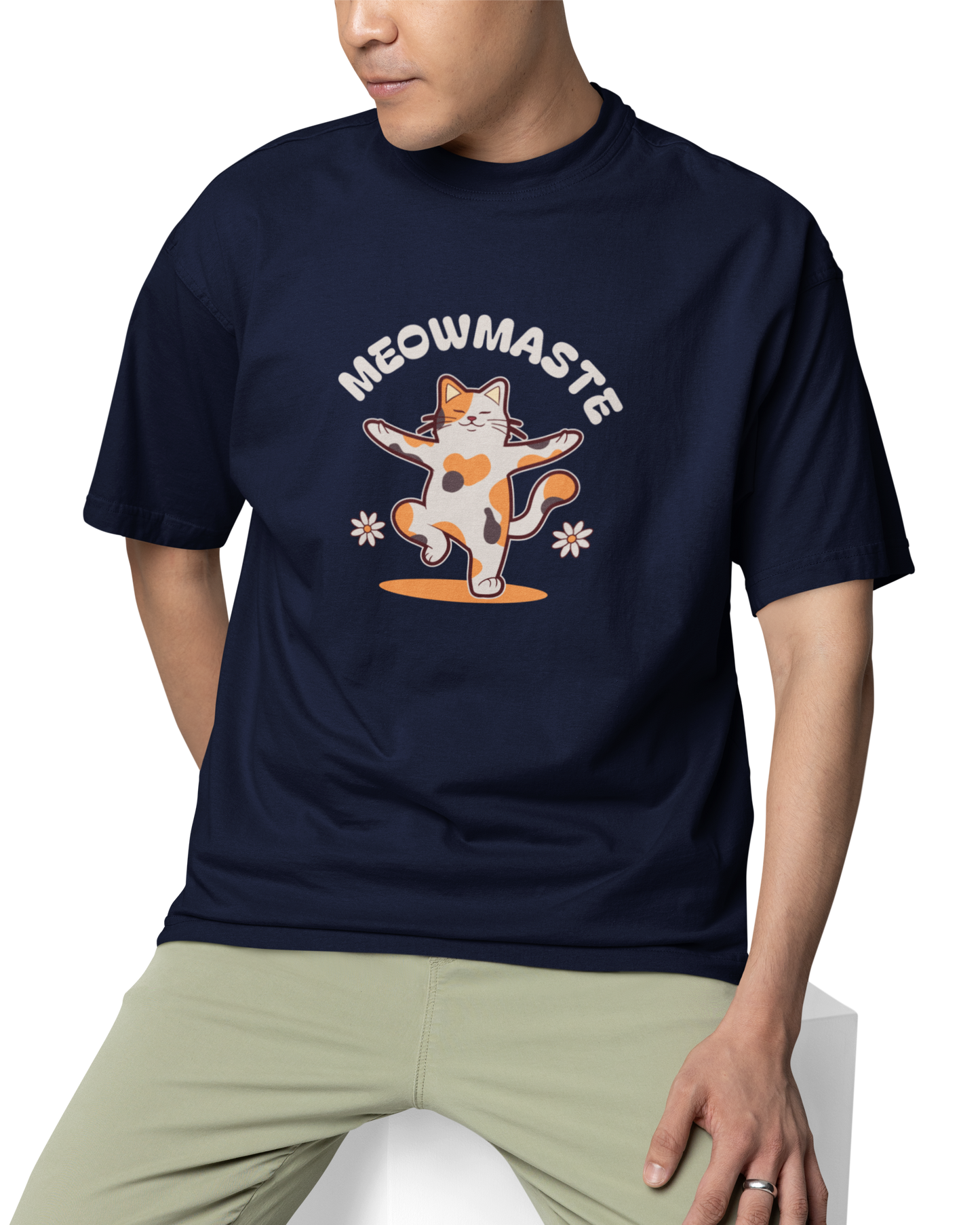 Meowmaste Unisex Oversized T-Shirt