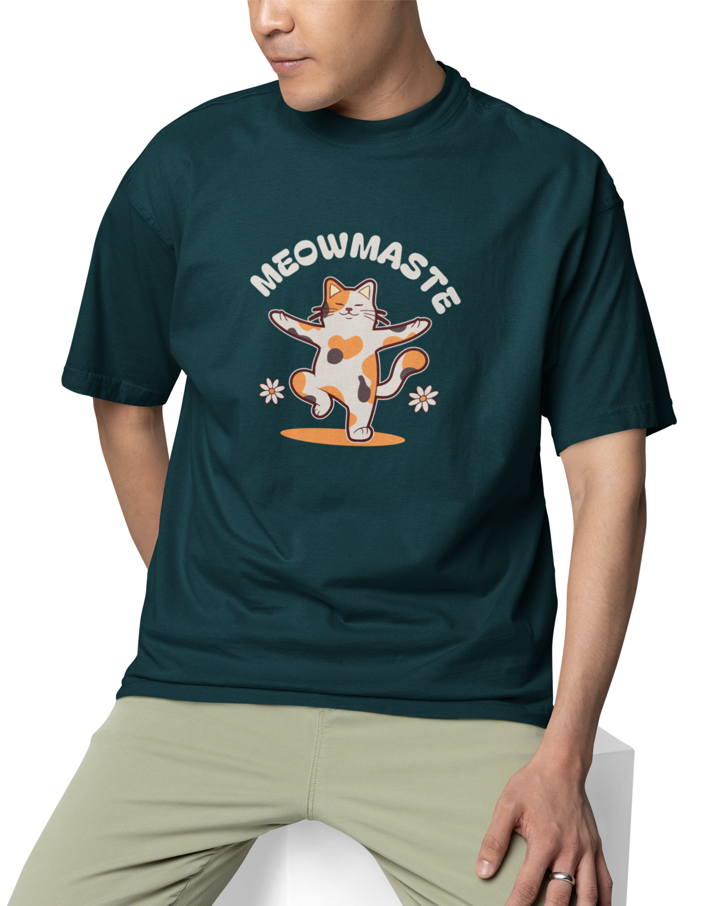 Meowmaste Unisex Oversized T-Shirt