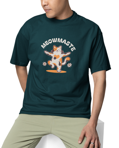 Meowmaste Unisex Oversized T-Shirt