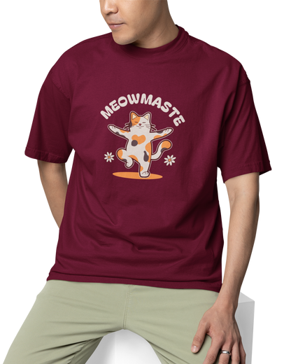 Meowmaste Unisex Oversized T-Shirt
