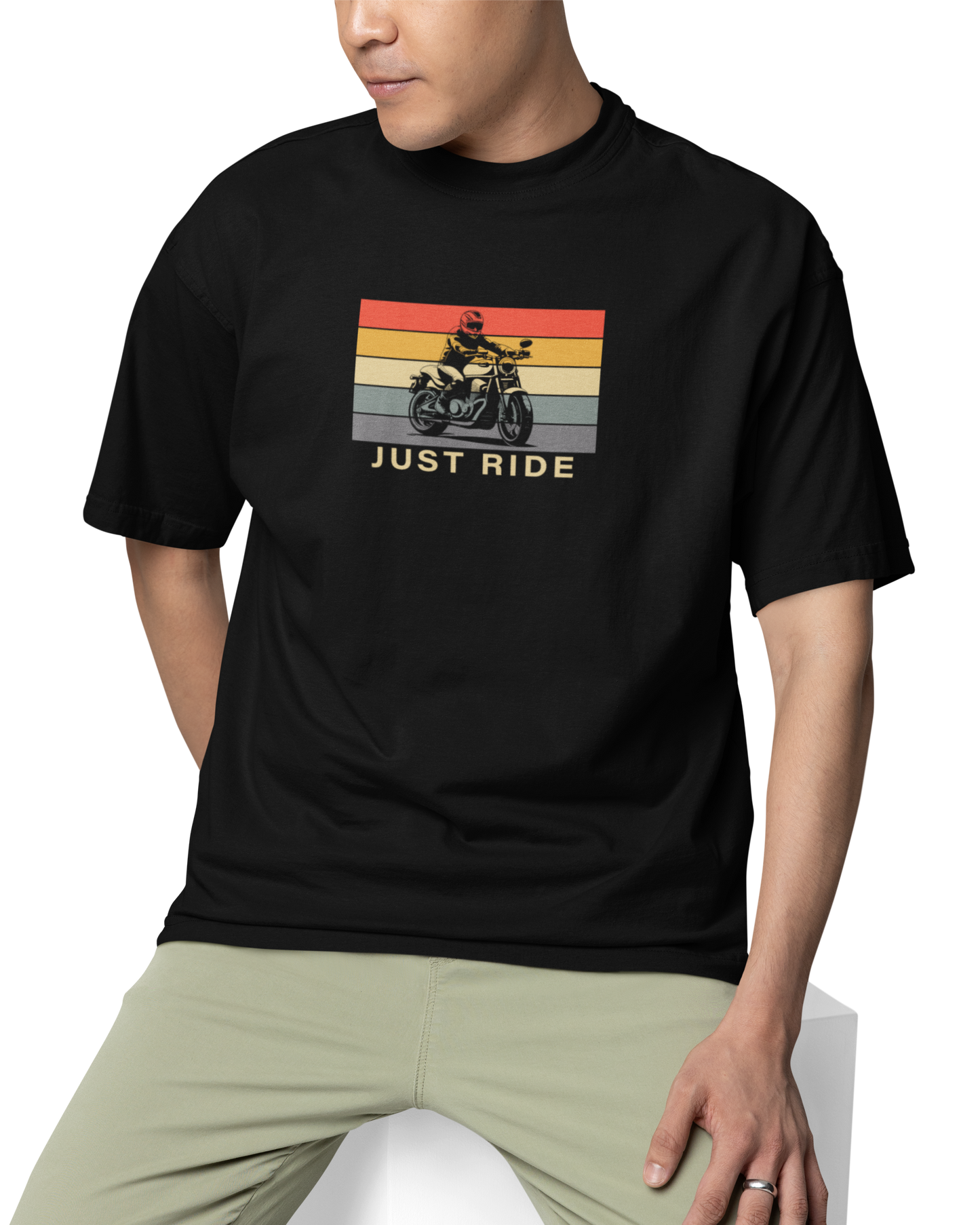 Just Ride Unisex Oversized T-Shirt