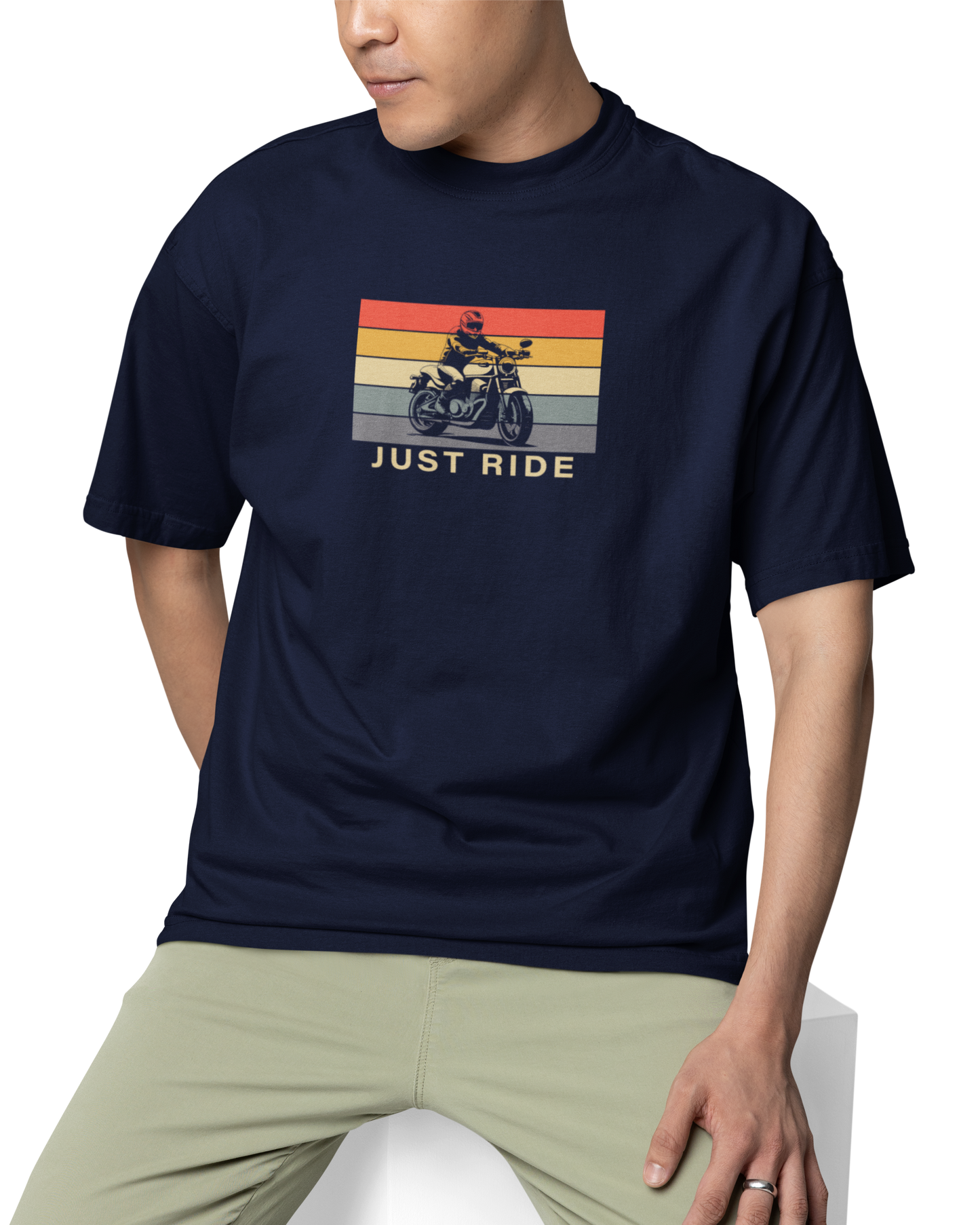 Just Ride Unisex Oversized T-Shirt