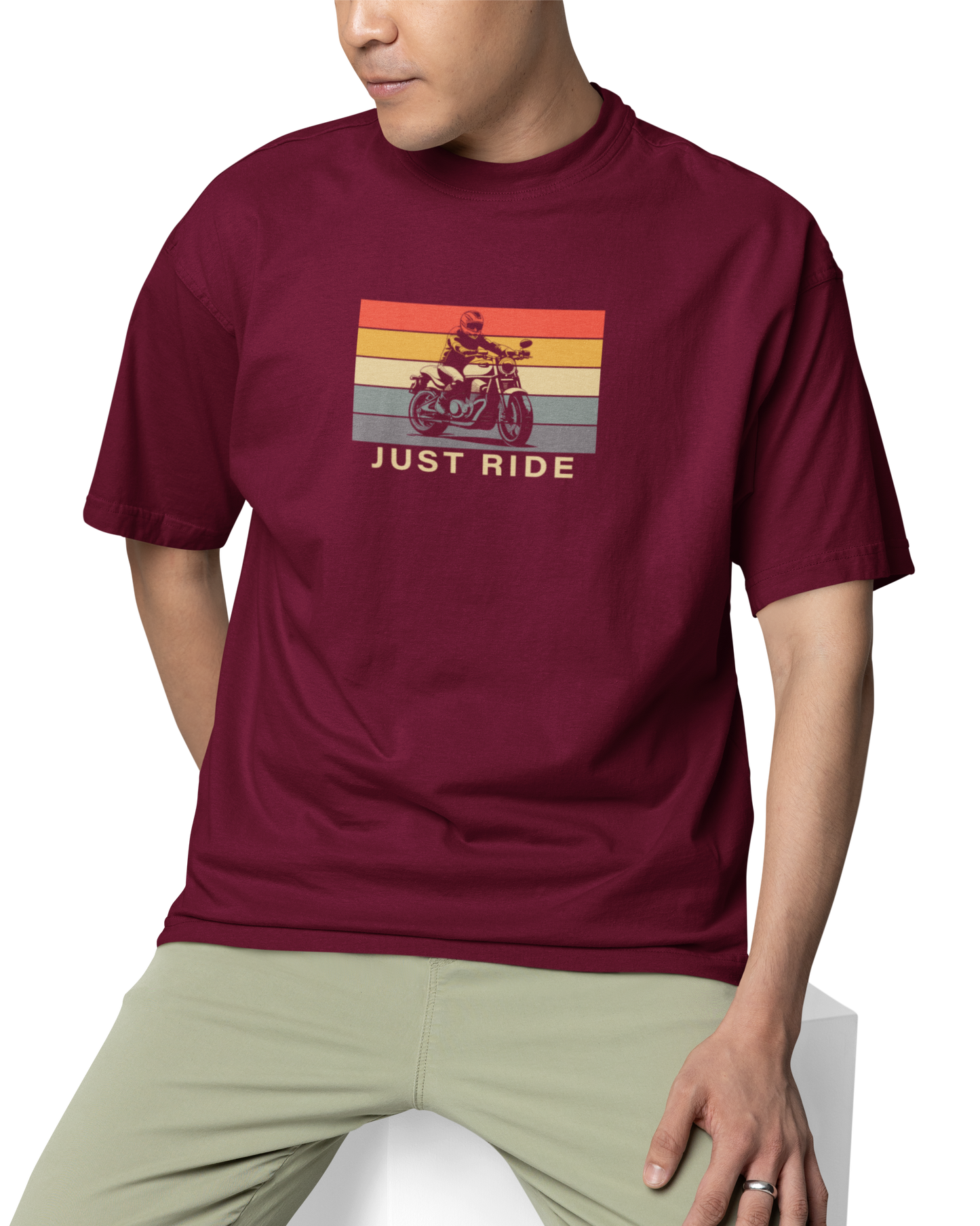 Just Ride Unisex Oversized T-Shirt