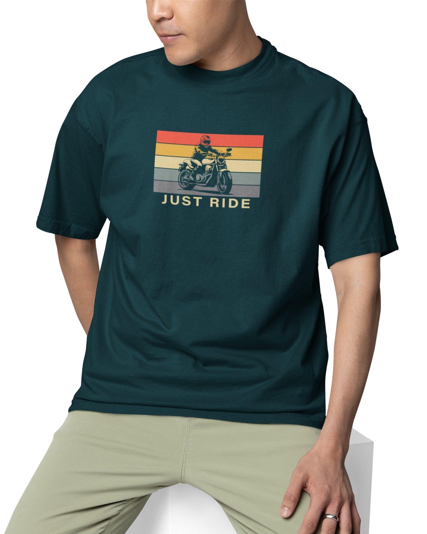 Just Ride Unisex Oversized T-Shirt