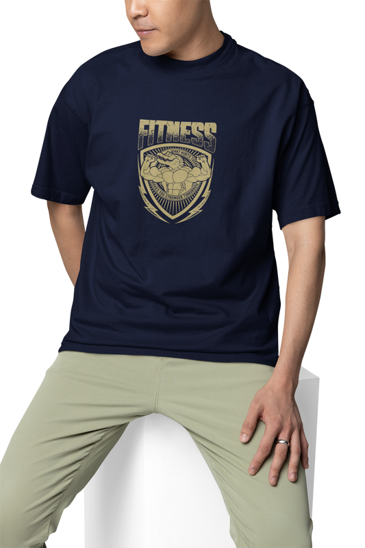 Fitness Unisex Oversized T-Shirt