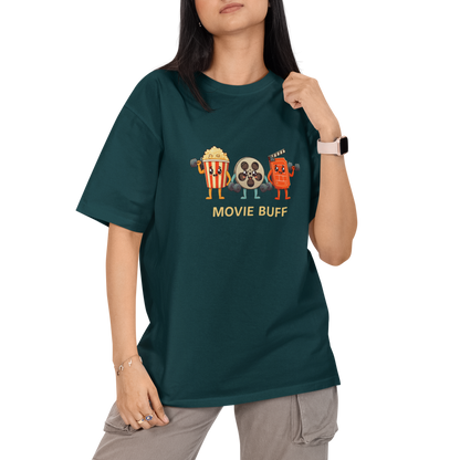 Movie Buff Unisex Oversized T-Shirt