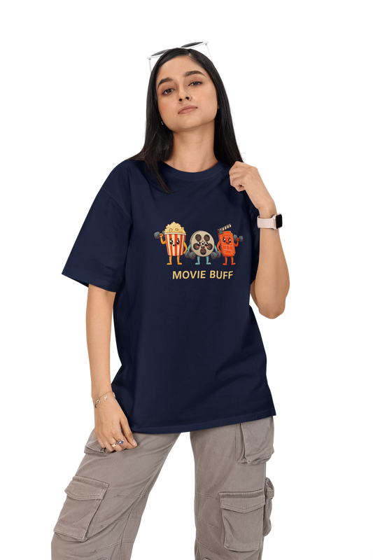 Movie Buff Unisex Oversized T-Shirt