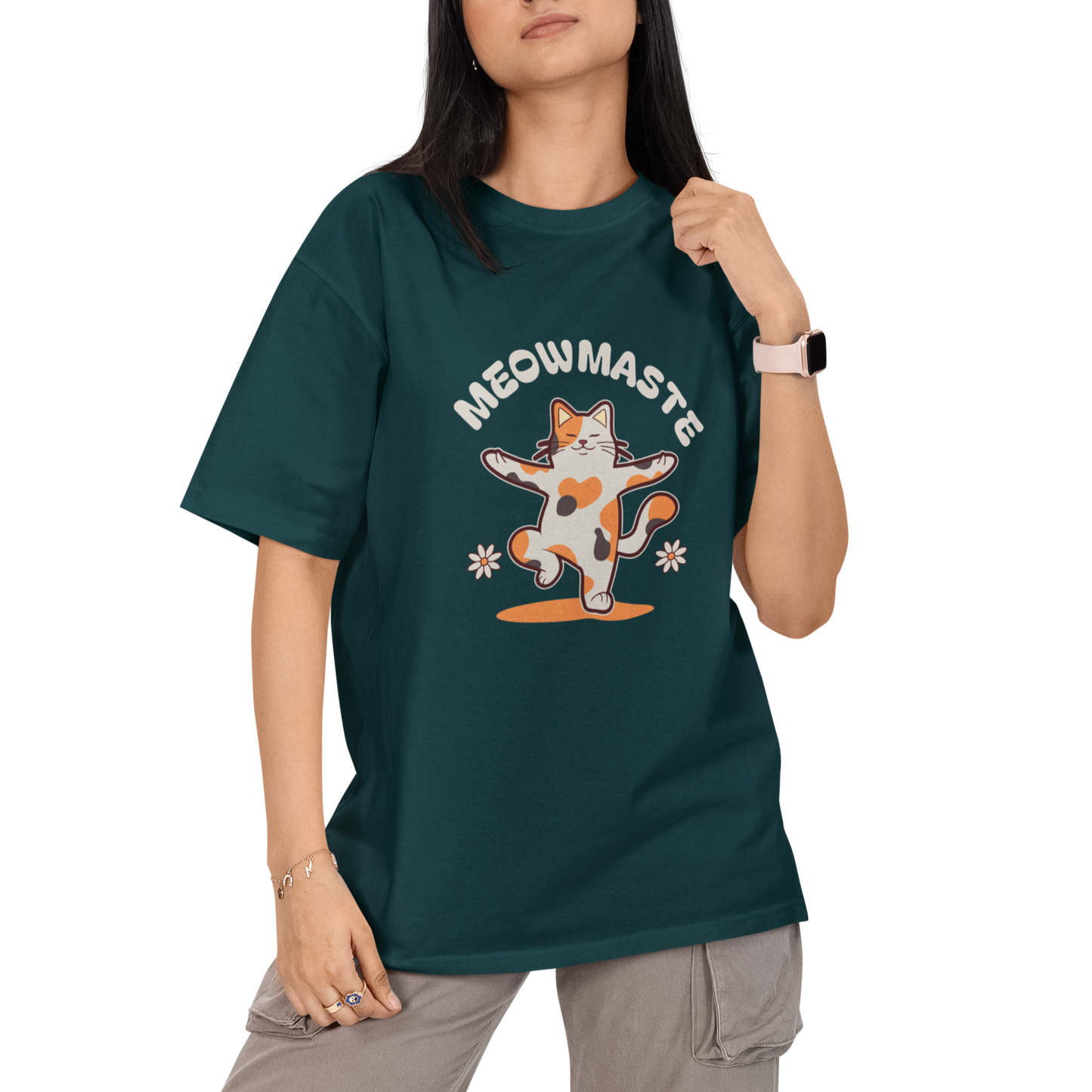 Meowmaste Unisex Oversized T-Shirt
