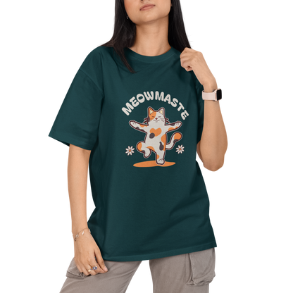 Meowmaste Unisex Oversized T-Shirt